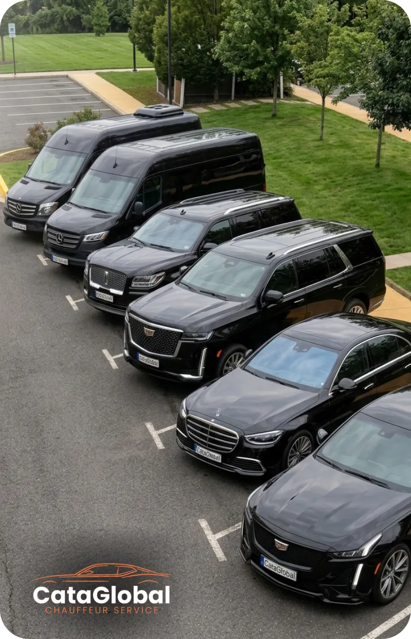Luxury Black Car Fleet